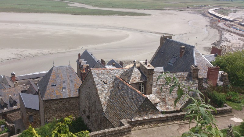 Blick vom Mont ins Watt