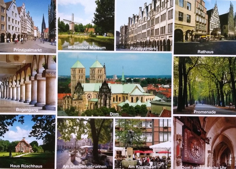 Postkarte von Münster
