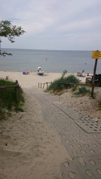 Strandzugang