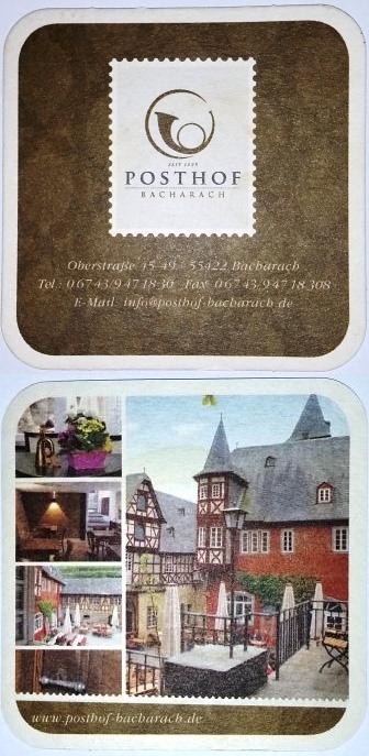 Bierdeckel des "Posthof"