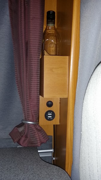 USB Ladebuchsen mit Schalter