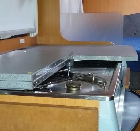 Scharniere Küchenabdeckung mitte