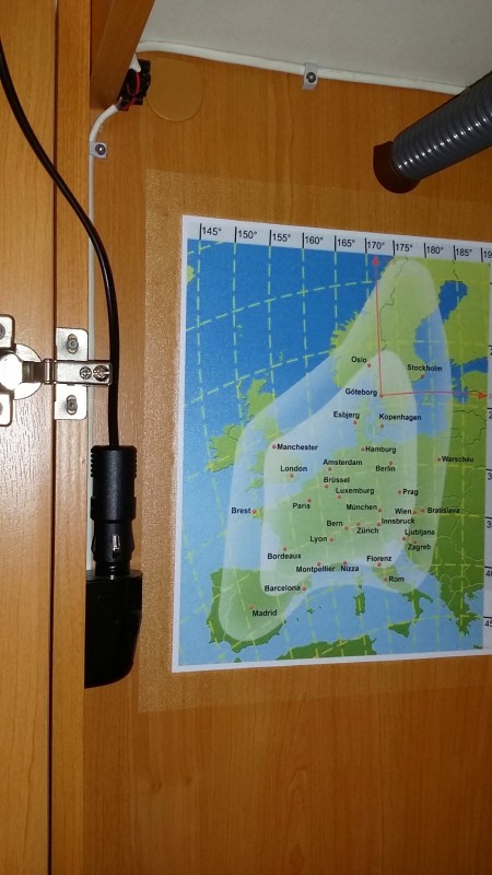 Stromanschluss vorne