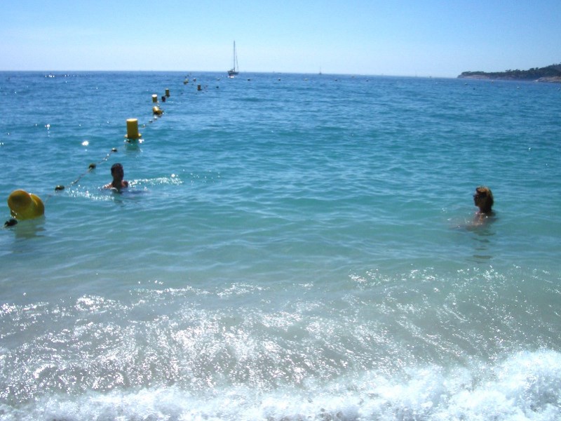 kristallklares aber frisches Wasser