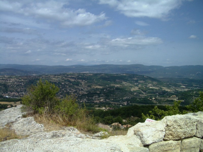 Blick vom Aussichtsfelsen