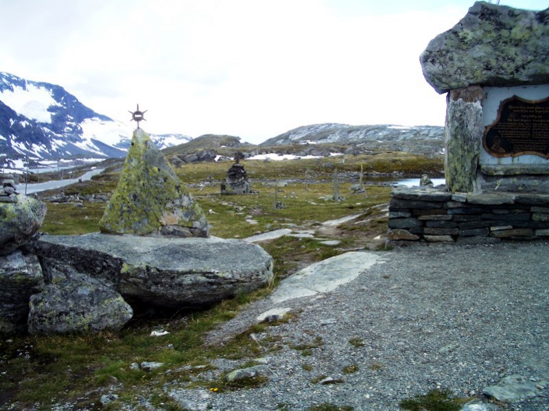 Mefjellet Passhöhe