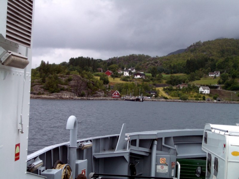 Anfahrt mit der Fähre