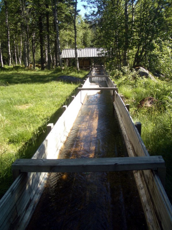 Zulauf zur Wassermühle