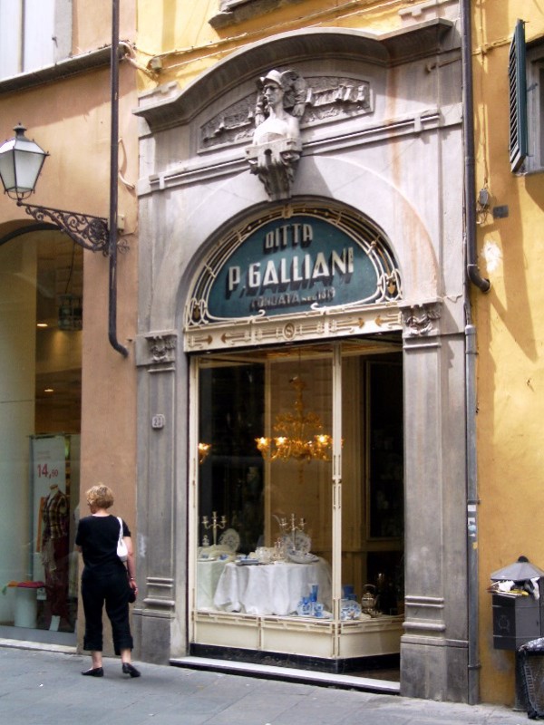 Läden in der Altstadt