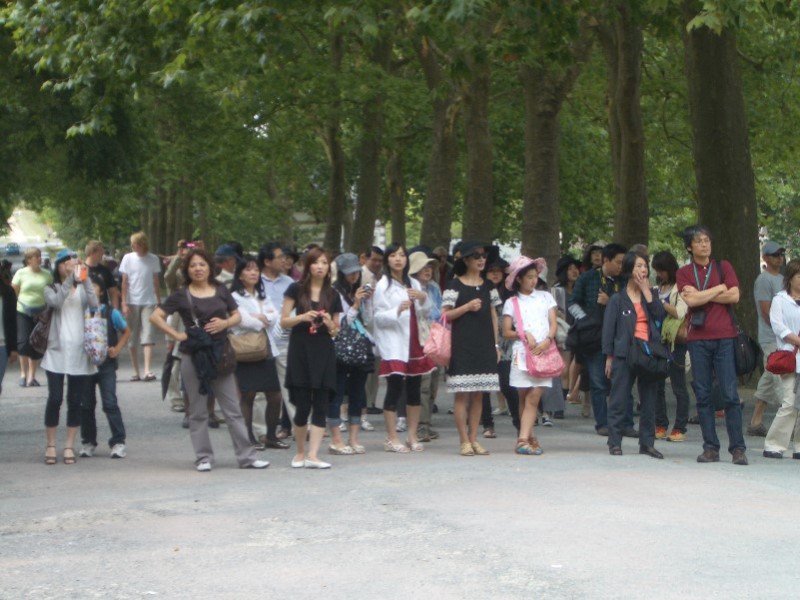 Japanische Besuchergruppe