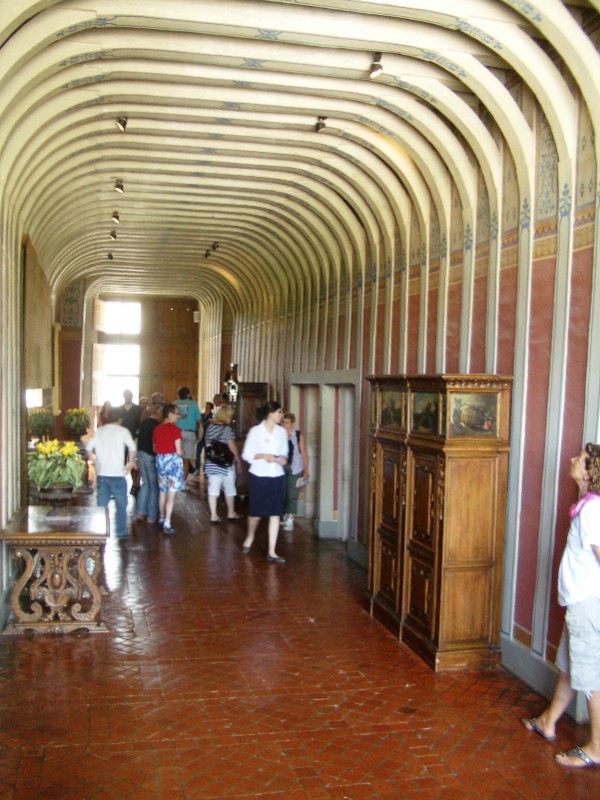 das Vestibül des Dachgeschosses