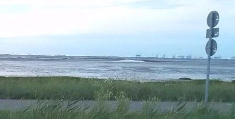 Blick auf die Nordsee