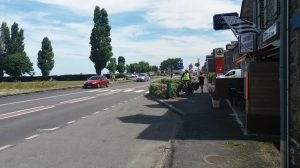 der Ort ist übersichtlich