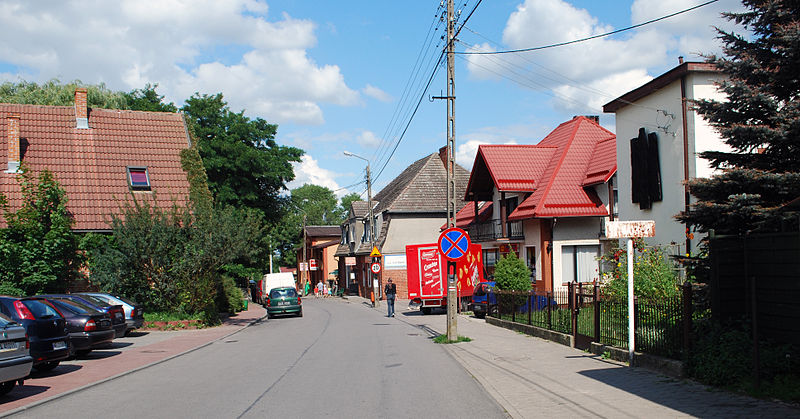 Chmielno_Dorfstraße