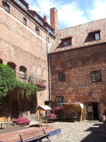 Innenhof der Ordensburg