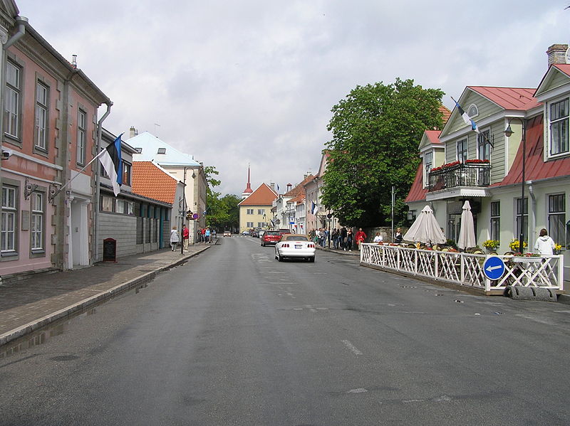 Saaremaa_Kuressaare_Hauptstraße
