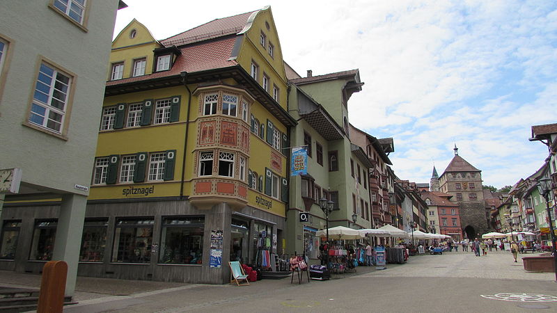 Blick in die Hauptstraße