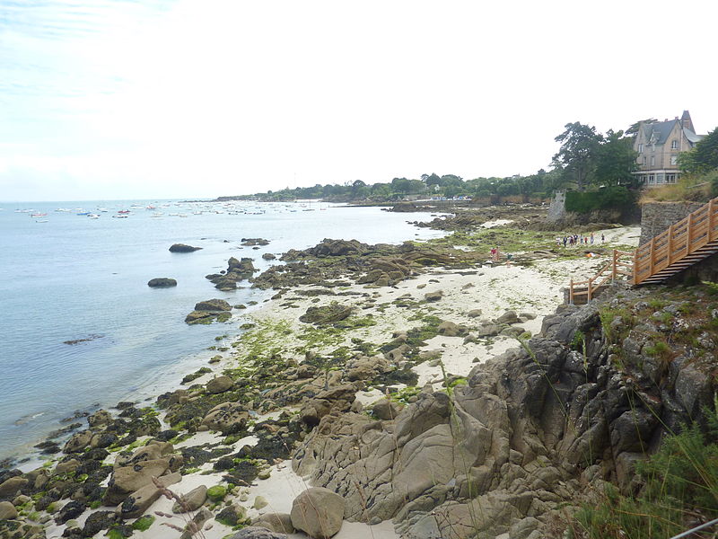 Cap Coz mit der Strand Villa