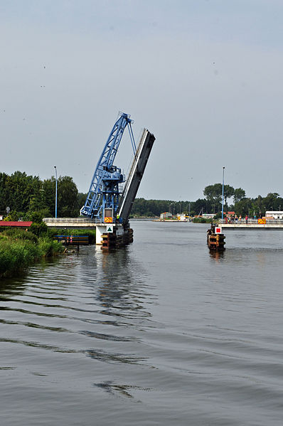 Brücke über die Dziwna