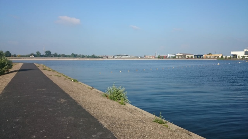 Strand vorm CP Richtung Ort