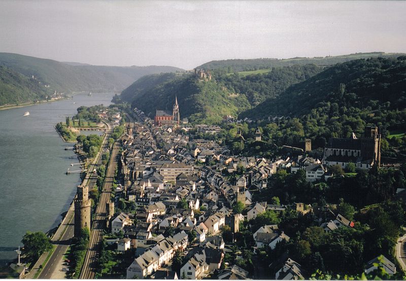 Oberwesel Stadtansicht