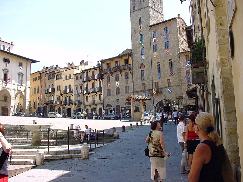 Arezzo Piazza Grande