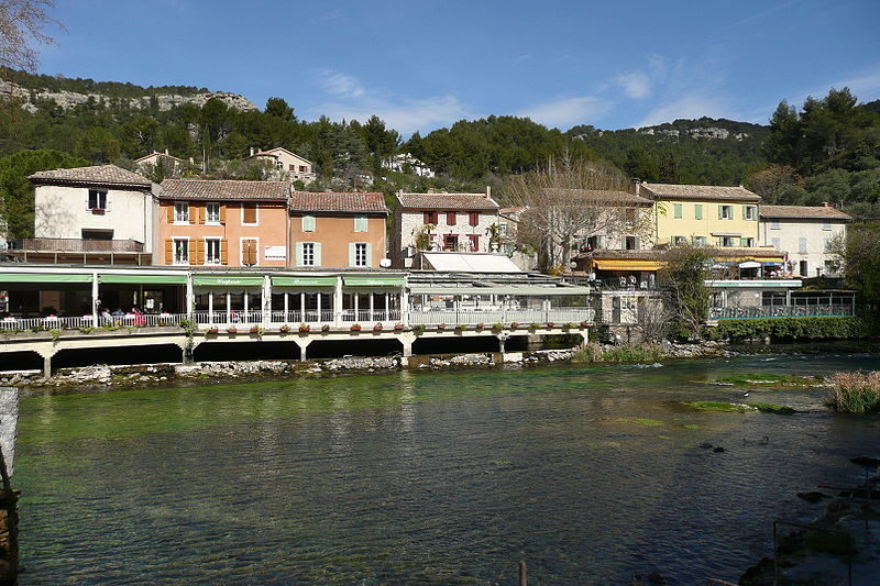 Fontaine de Vaucluse Restaurants an der Sorgue