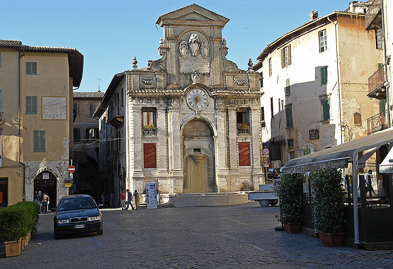 Spoleto_Marktplatz