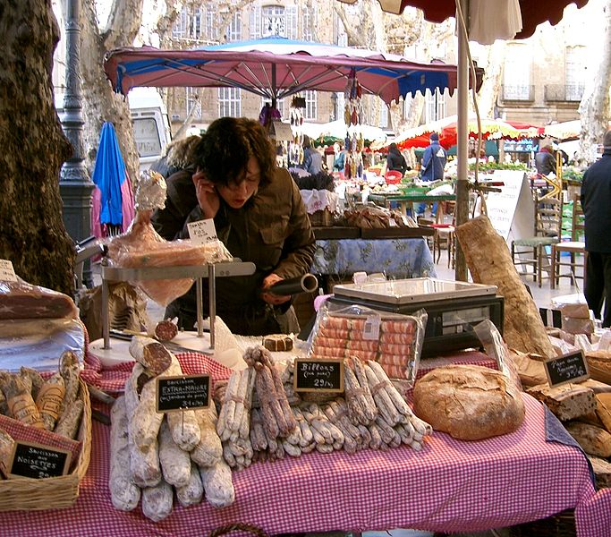Aix Markt auf dem Place Richelme1