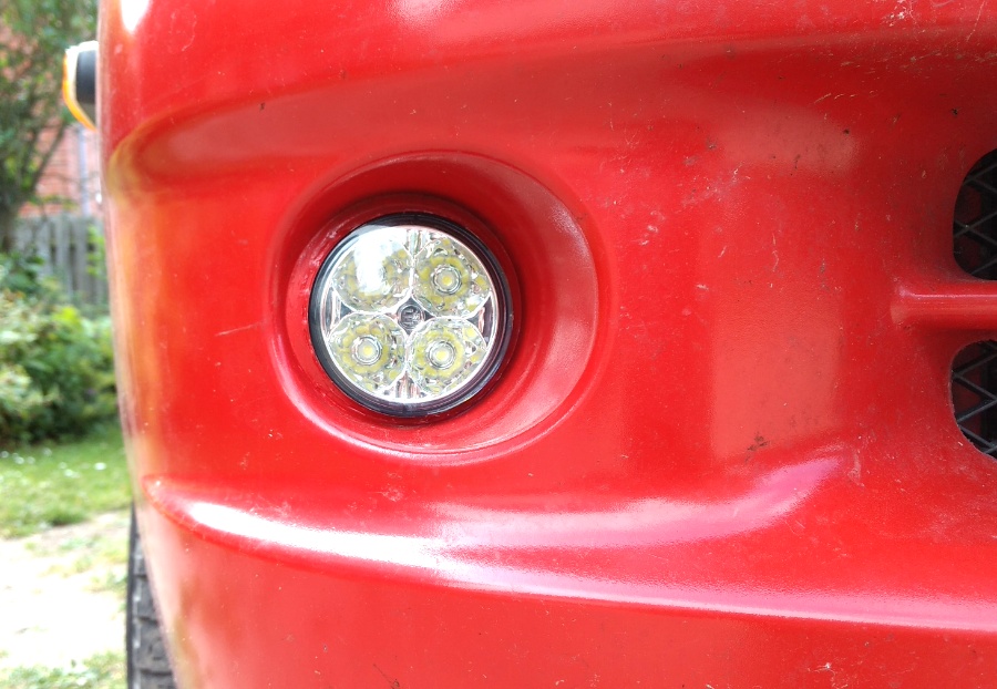 Tagfahrlicht Deteilaufnahme