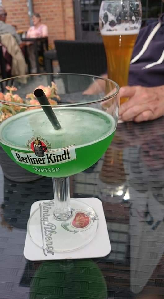 Brandenburg Berliner Weisse und Weizenbier auf den Werkhallen Terrassen