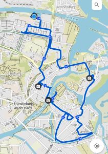 Brandenburg Radtour Innenstadt