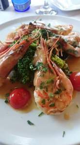 Brandenburg Scampis beim Griechen