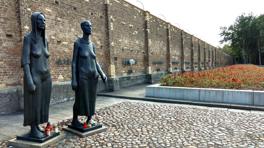 Fürstenberg KZ Ravensbrück Gedenkareal bei den Gaskammern