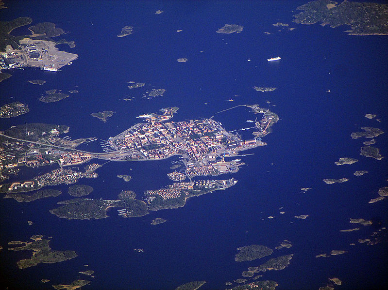 Karlskrona_Luftaufnahme