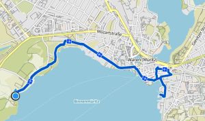 Waren Radtour zum Hafen