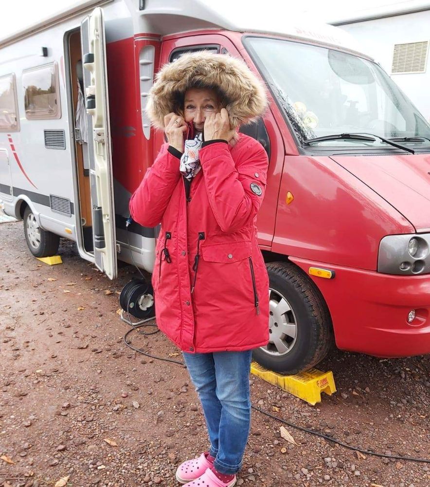 Minden meine Jacke in rot