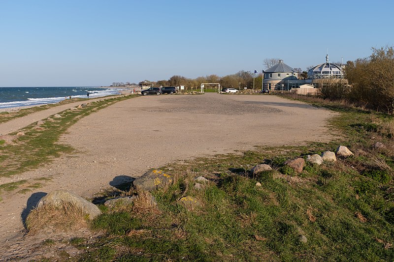 Strandparkplatz in Hohenfelde