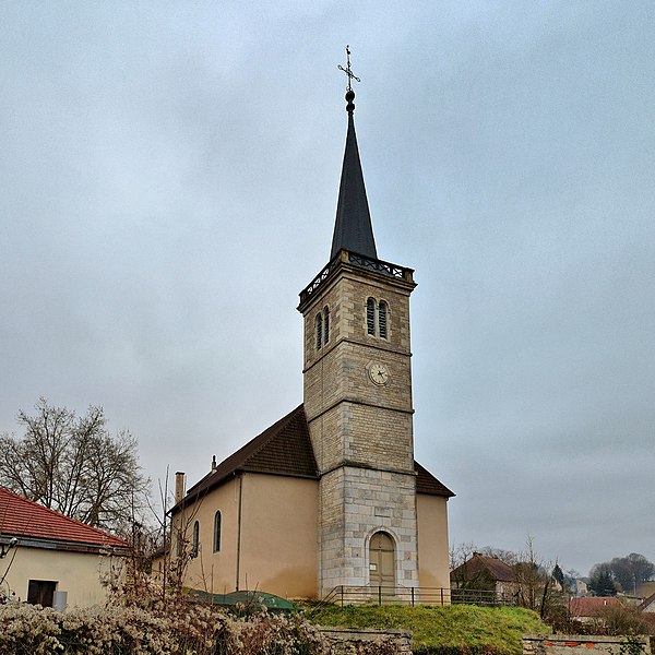 Fraisans l'église