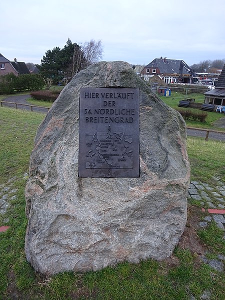 Friedrichskoog 54. Breitengrad