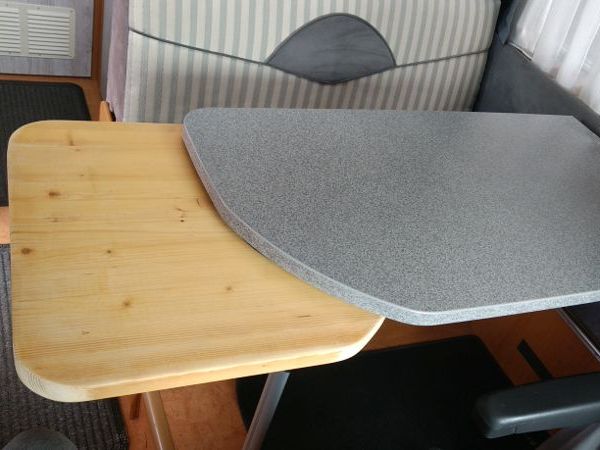 ausdrehbare Tischverlängerung