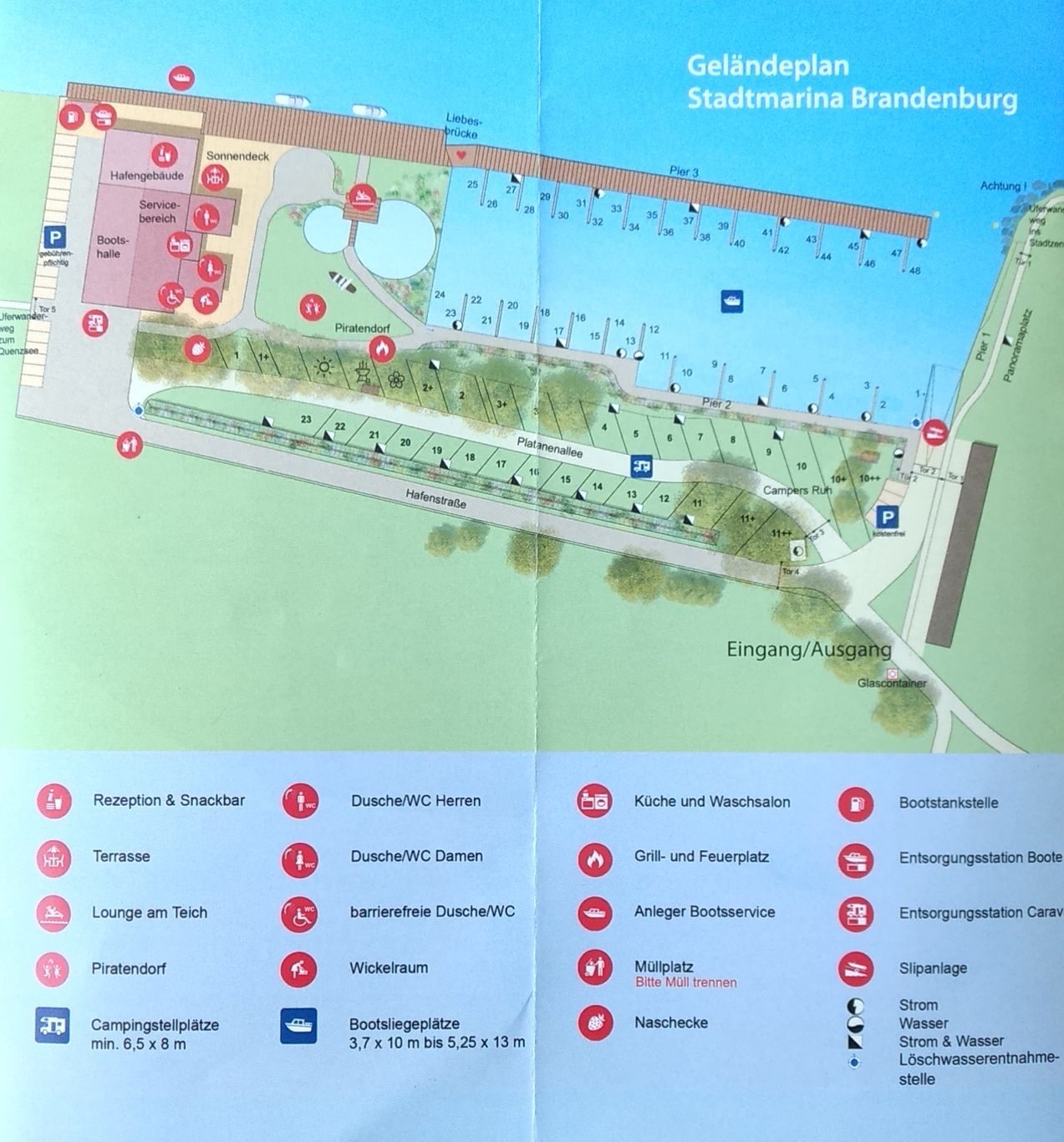 Plan Stadtmarina Brandenburg