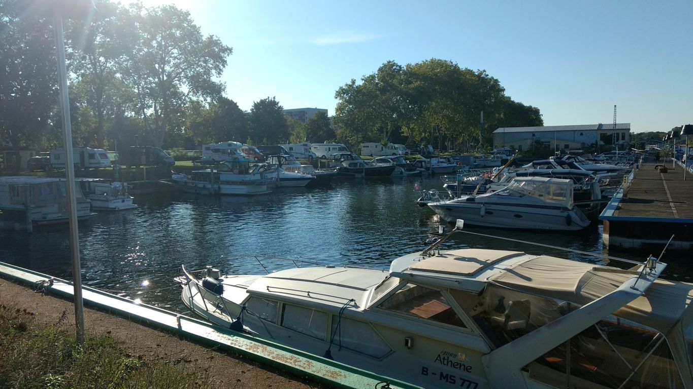 zurück in der Marina