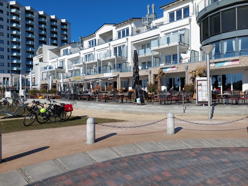 Pelzerhaken an der Strandpromenade