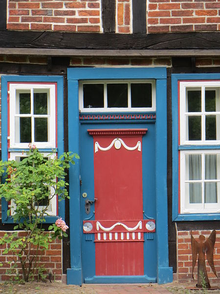 Ratzeburg Domhof Tür