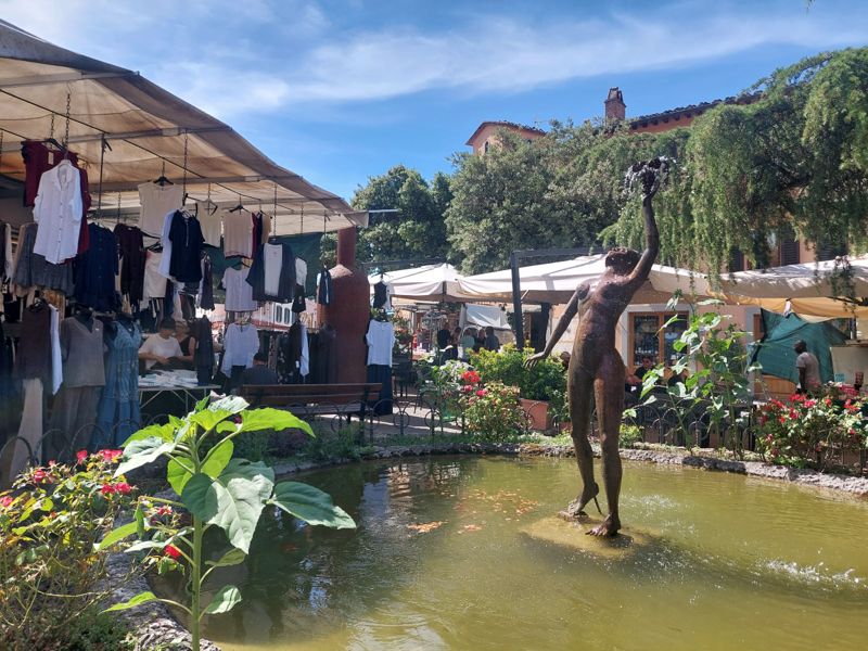 Wochenmarkt in Panzano